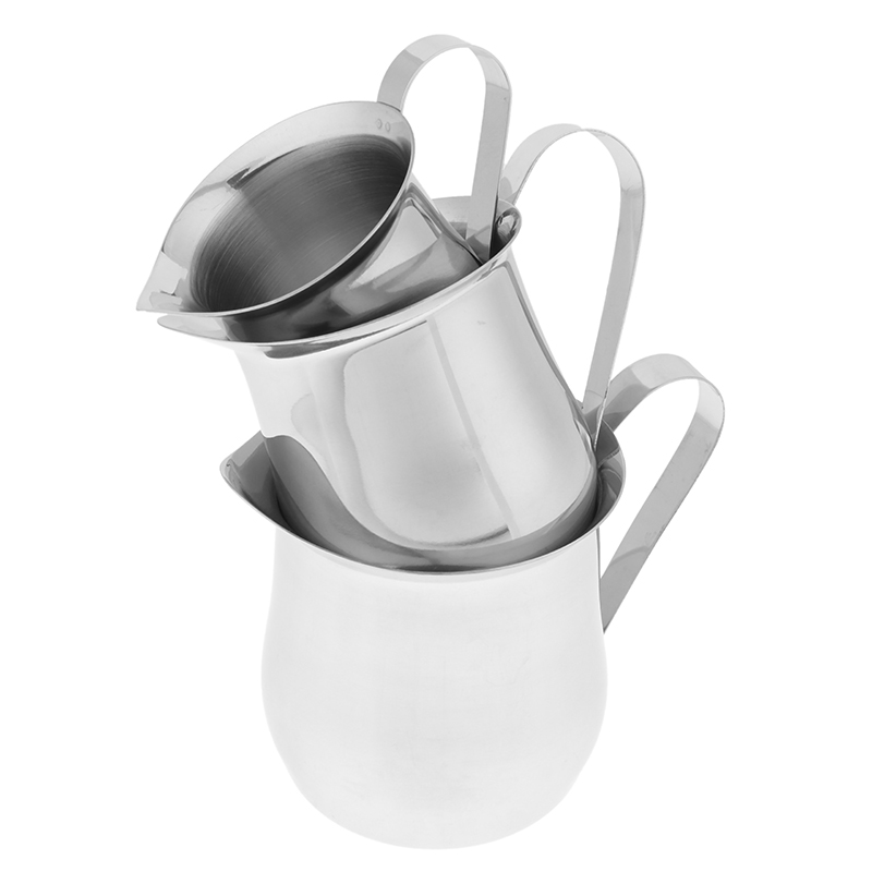Pour Spout Pitcher - Brocca per Crema in Acciaio Inox