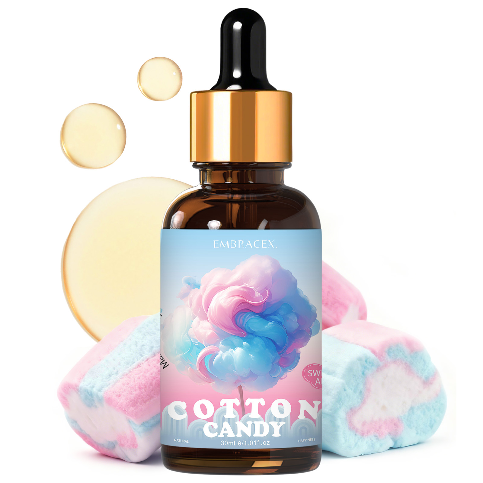 Candle Fragrance Supplies - Oli Profumati al Zucchero Filato da