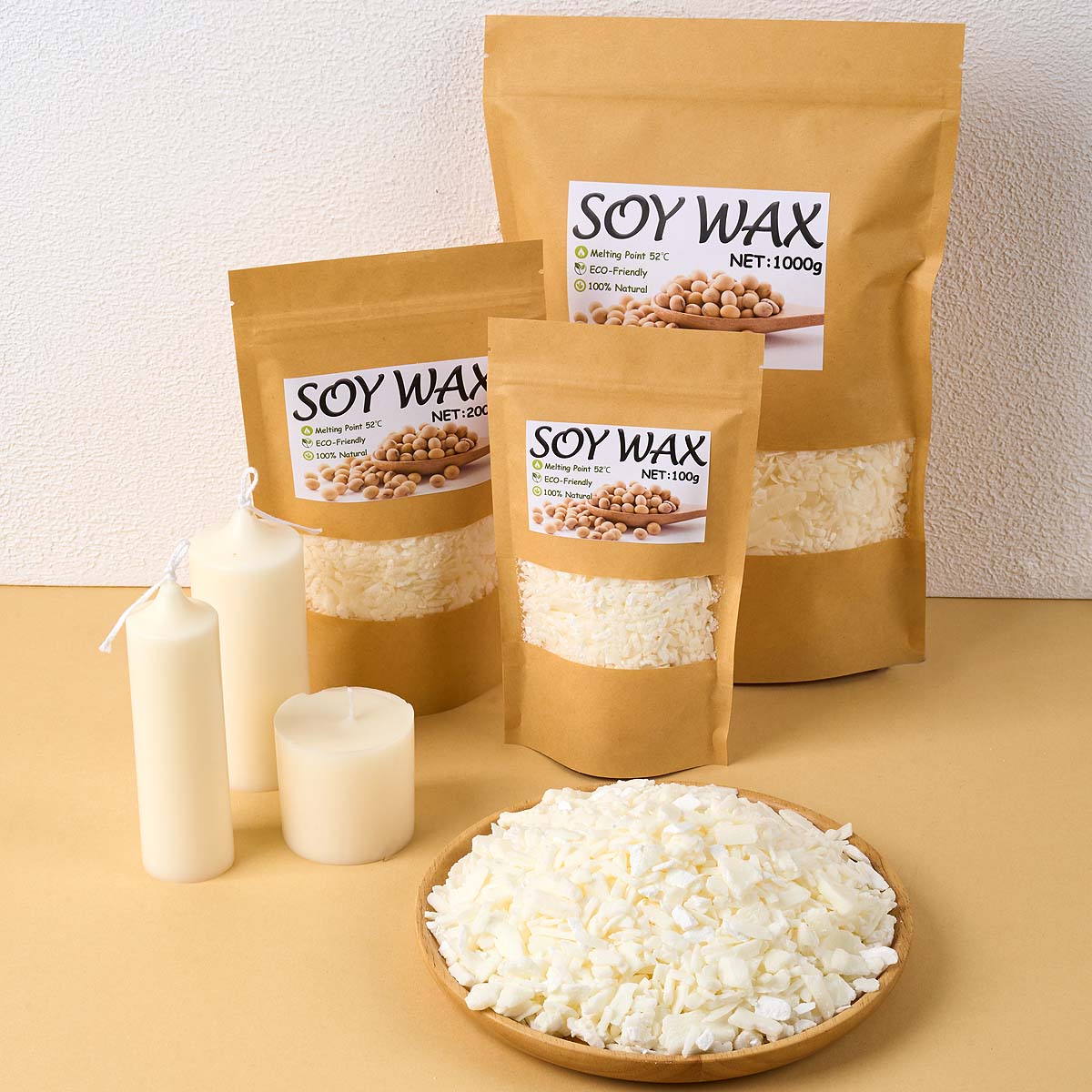 Candle Making Supplies Usa - 1 libbra di cera di soia