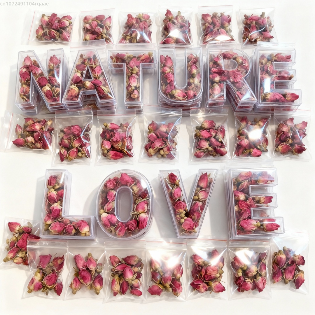 Candle Fragrance Supplies - 250/500g di rosa naturale fiori secchi