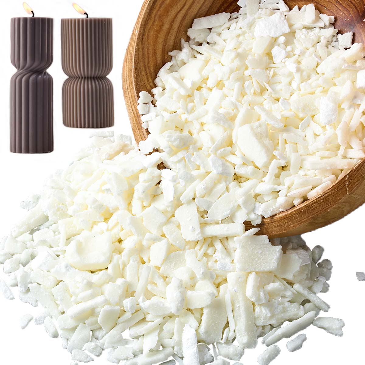 1 libbra di cera di soia bianc - Candle Making Supplies Usa recensione e prezzo