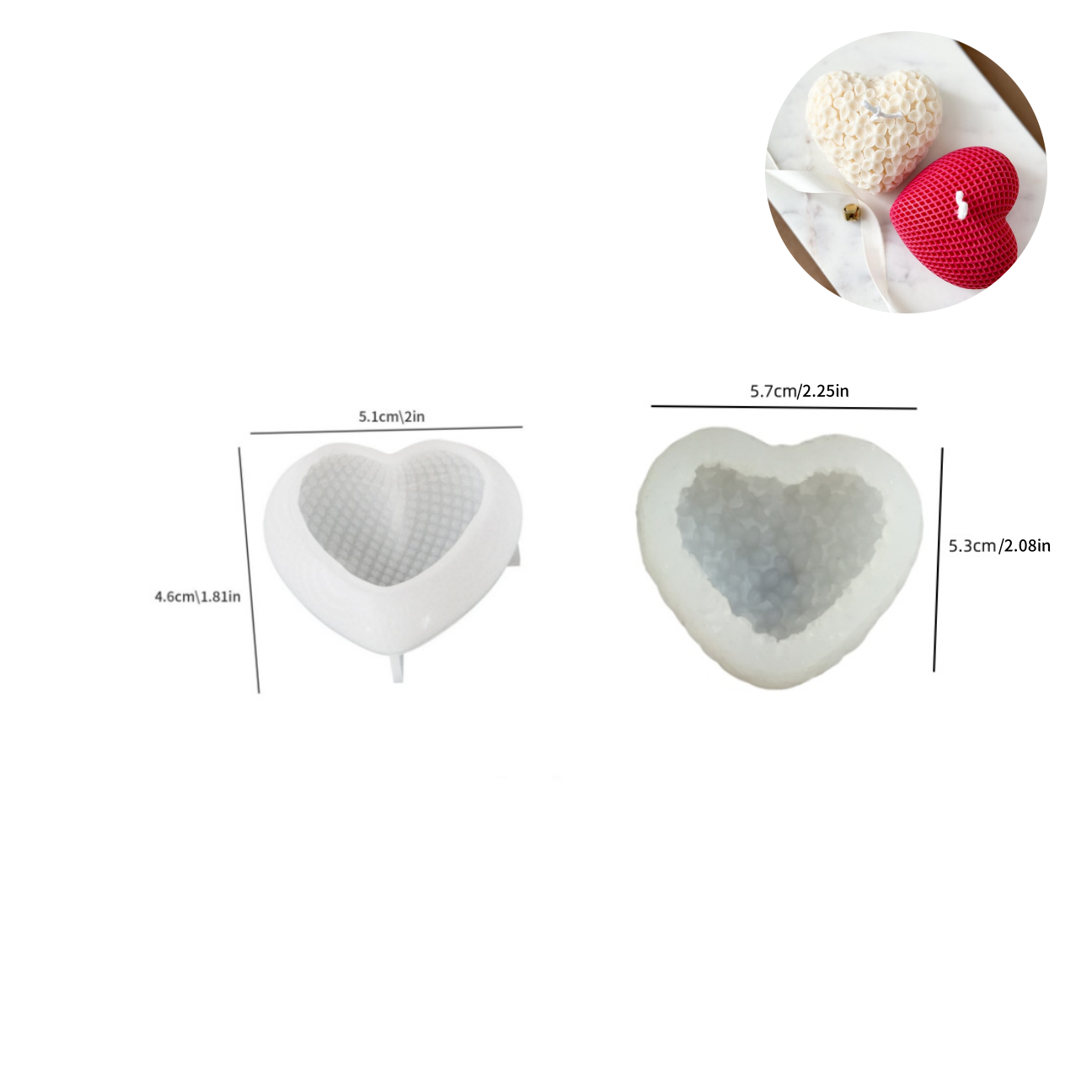 2 stampi per candele a forma d - Candle Fragrance Supplies recensione e prezzo