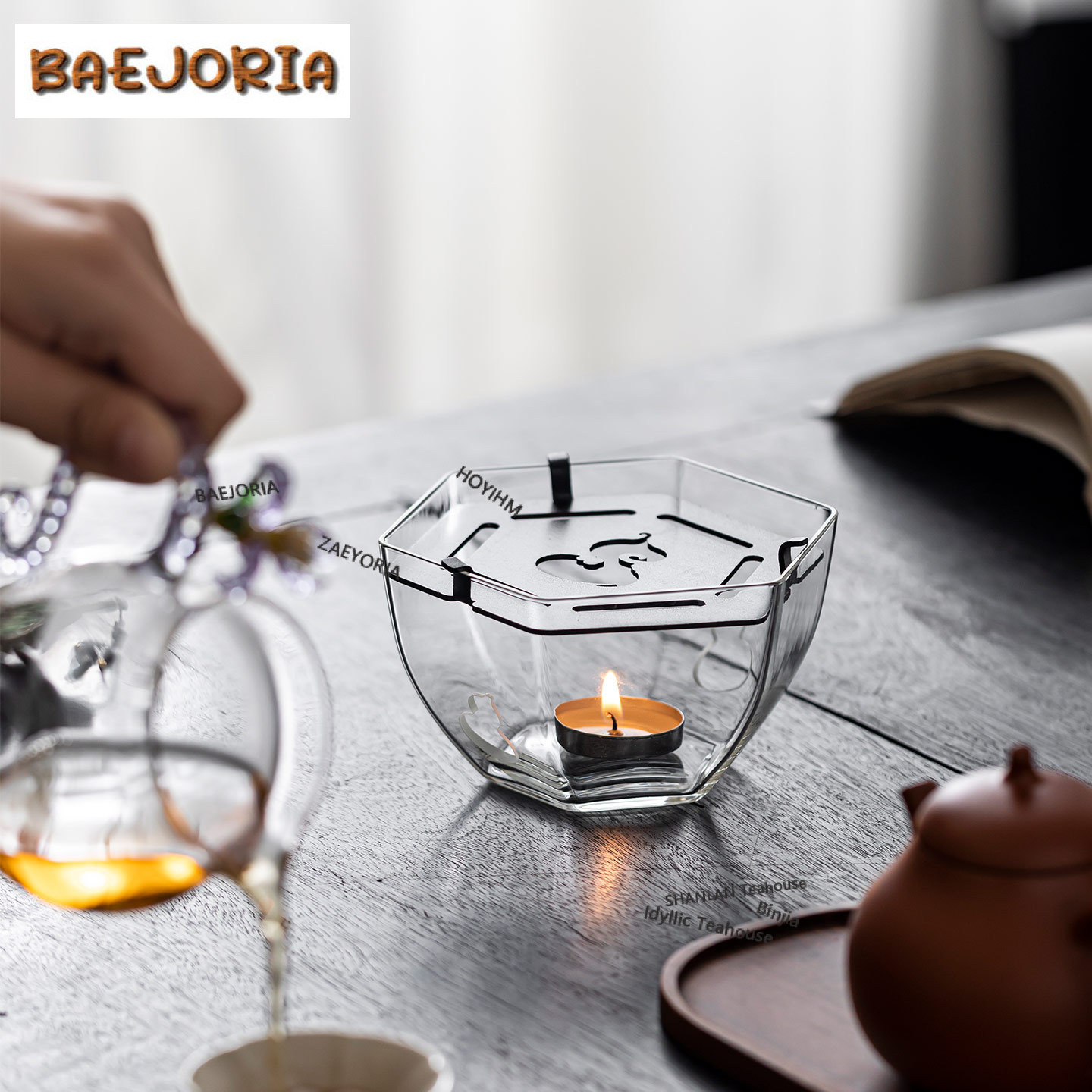 Scaldino per tè in vetro esago - Candle Glass Supplies recensione e prezzo