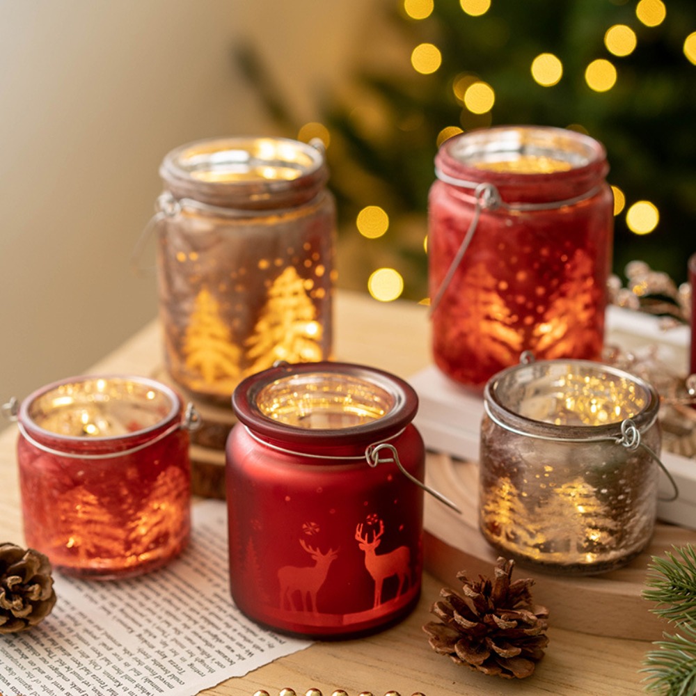 Portacandele natalizio in vetr - Candle Glass Supplies recensione e prezzo