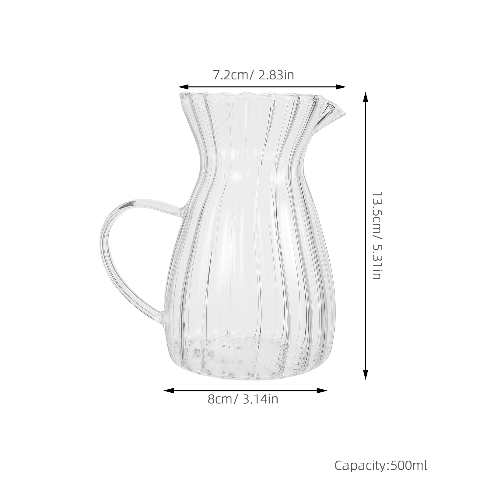 Caraffa in vetro da 500 ml per - Pour Spout Pitcher recensione e prezzo
