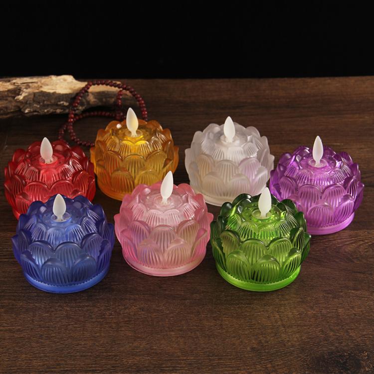 Lampada LED a Forma di Loto in - Candle Glass Supplies recensione e prezzo