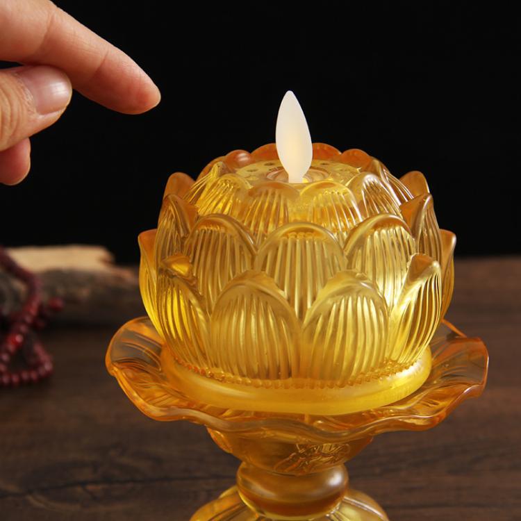 Lampada LED a Forma di Loto in - Candle Glass Supplies recensione e prezzo