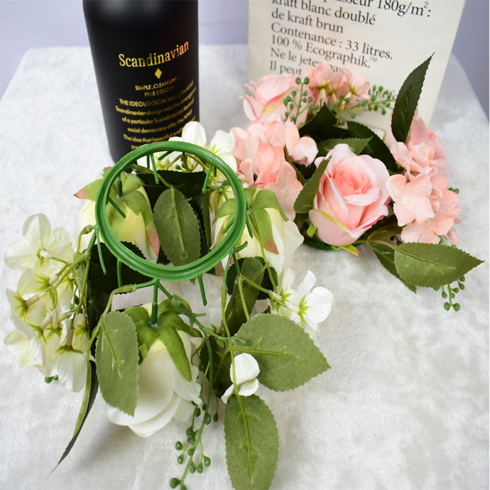 Ghirlanda di rose realistiche, - Candle Supplies Luxury recensione e prezzo